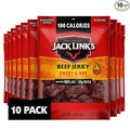 Jack Link's Sweet &amp Hot Beef Jerky - (10 Pack) 1.25 oz Bag - Ready to Eat Protein Snacks - 12g Protein per Serving - Made with 100% Real Beef