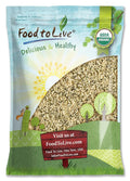 Food to Live Organic Hemp Seeds 12 Pounds – Non-GMO Raw Hearts Hulled Shelled Kosher Vegan Bulk Low Carb Low Sodium Good Source of Protein &amp Iron Great for Oatmeal Product of China