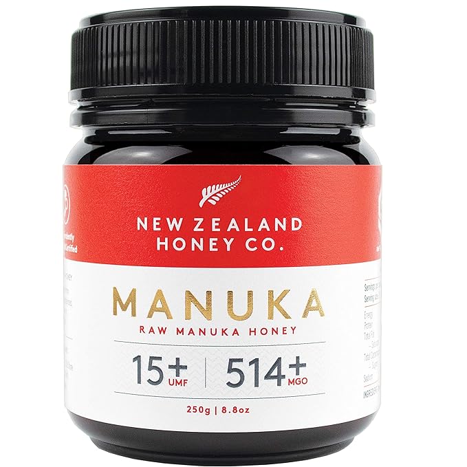New Zealand Honey Co. Manuka Honey Special Bulk Package UMF 15+ / UMF 10+ UMF Certified / 8.8oz