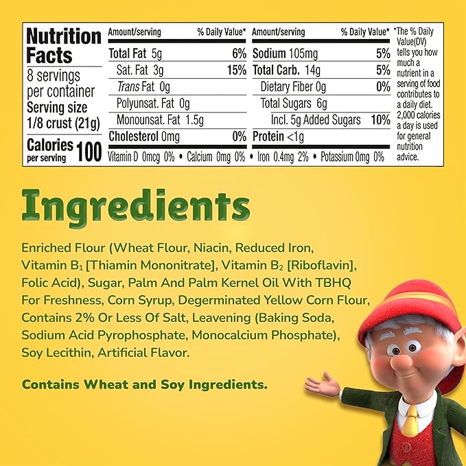 Keebler Ready Crust 9-Inch Shortbread Pie Crusts Premade Pie Crusts For Baking And No-Bake 12 ct