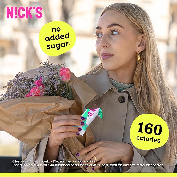 NICKS Choco Crush Chocolate Candy Bar with Salted Corn Puffs No Added Sugar Gluten Free 160 Calories 1.13 oz – 15-Pack (32g Each)