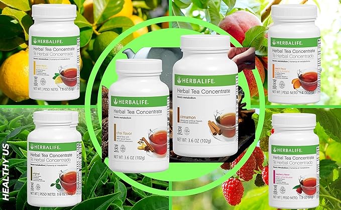 Original Herbal Tea Concentrate by HERBALIFE: Gluten-Free Kosher Certified and No Artificial Flavors or Sweeteners - 3.6 Oz. (102g)