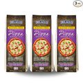 DeLallo Gluten Free Flour Pizza Kit 17 Oz Bag (3 Pack) All Purpose Pizza Dough Mix for Baking Crust Bread and Calzones Vegan Dairy Free
