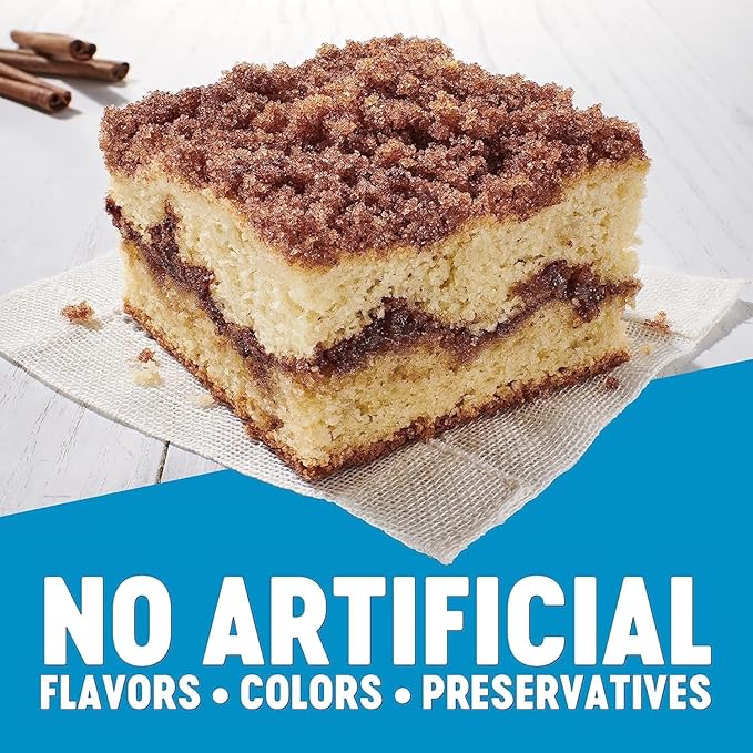 Krusteaz Gluten Free Mix Variety Pack: Blueberry Muffin Cinnamon Crumb Cake Double Chocolate Brownie and Pancake Mix (Bundle of 4)