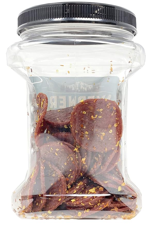 Werner Gold Medallions 80 Count Beef Jerky - 11.8 Oz - Protein Snack (Hot)