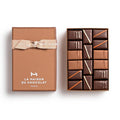 LA MAISON DU CHOCOLAT Pralines Gift Box Gourmet Milk and Dark French Chocolate Gift Box (16 Pieces)