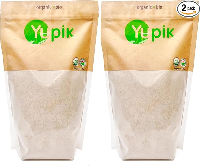 Yupik Organic Ground Date Powder (Meal) 2.2 lb Non-GMO Vegan Gluten-Free (Pack of 2)
