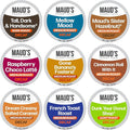Maud's Decaf Coffee Pods Variety Pack 80 ct 9 Assorted Roasts &amp Flavors Decaffeinated Medium Roast Coffee in Single Serve Pods - 100% Arabica Coffee Compatible with Keurig K Cups Maker