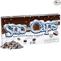 Sno-Caps Semi-Sweet Chocolate Nonpareils Movie Theater Candy Bulk 15 Pack 3.1 oz