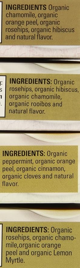 Davidson's Tea Assorted Herbal 8-Count Tea Bags (Pack of 12)