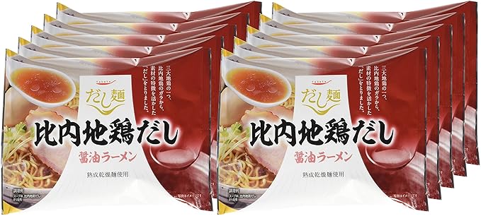 It's K &amp Dashimen Hinai Chicken Ten Soy Sauce Noodles 101g ×