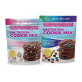 Variety Pack of Lactation Cookies Mix - Oatmeal Breastfeeding Cookie Supplement for Boosting Breast Milk Supply (Rainbow Candy &amp White Chocolate Chip 2 Pounds)