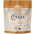Angie's Chai Sweet &amp Spicy Organic Instant Chai Tea Powder - Made in USA Delicious Spiced Chai Powder Mix 30 Servings 80 Calories Handcrafted Free of Artificial Ingredients Natural Indian Sp