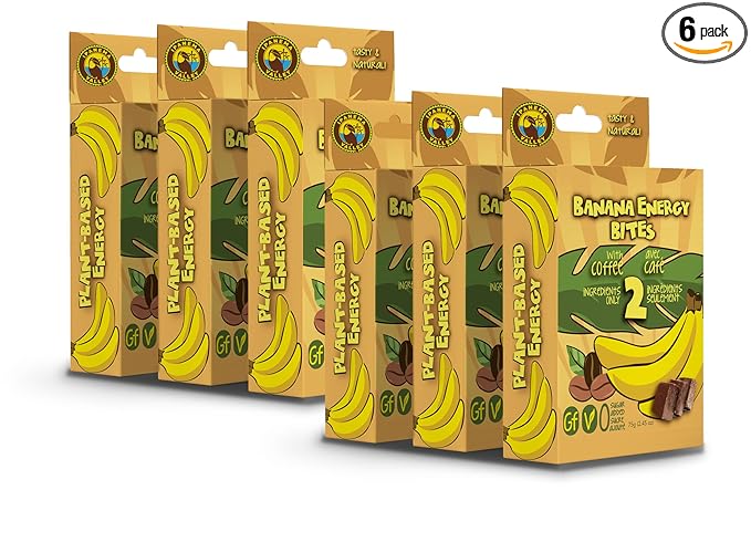 Ipanema Valley Banana Energy Bites w/Coffee - 2 Simple Ingredient Snack