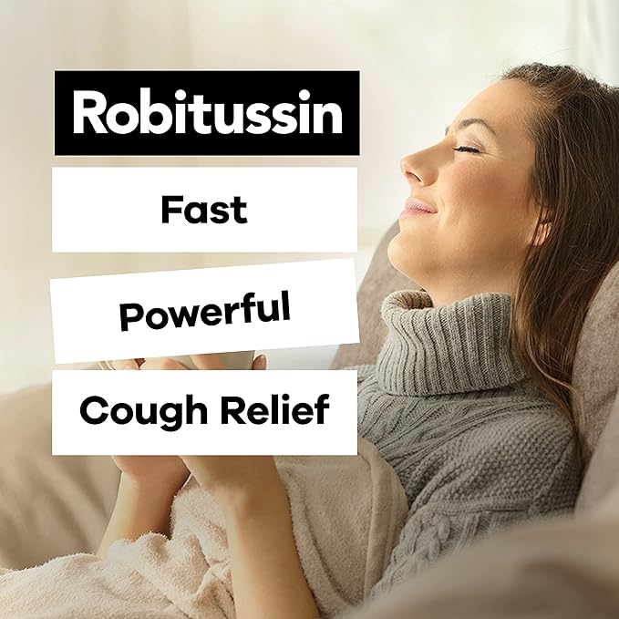 Robitussin Maximum Strength Honey Cough Plus Chest Congestion DM Cough Medicine for Cough and Chest Congestion Relief Made with Real Honey for Flavor - 8 Fl Oz x 2