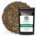 Elephantal Wellness Premium Menopause Herbal Tea | Hormonal Balance &amp Hot Flash Support with Chaste Berry Red Clover Black Cohosh &amp Valerian | Handmade Caffeine-Free Non-GMO Loose Leaf Ble