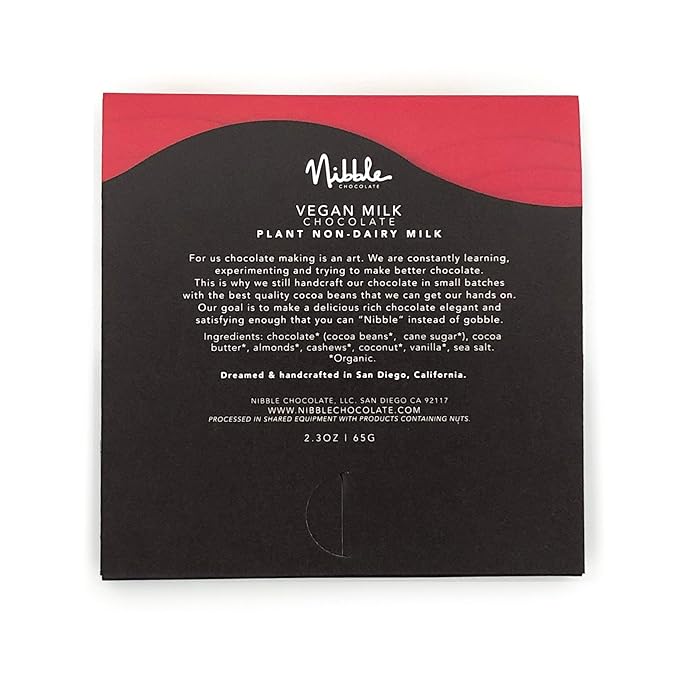 Vegan Milk Chocolate | 3 Pack | Vegan | 100% Real Ingredients | Gluten &amp Soy Free |