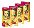 CHOCOLATE ALENKA Russian sweet milk chocolate 35Oz (100g) SET OF 4 GERNIK (Popcorn)