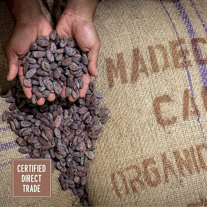 Beyond Good 80% Cocoa Pure Dark Chocolate | 12 Pack - Chocolate Bars | Organic Direct Trade Vegan Kosher Non-GMO | Single Origin Heirloom Madagascar Dark Chocolate