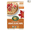 Nature's Path Organic Brown Sugar Maple Instant Oatmeal 11.3 oz (Pack of 6) Gluten Free Non-GMO