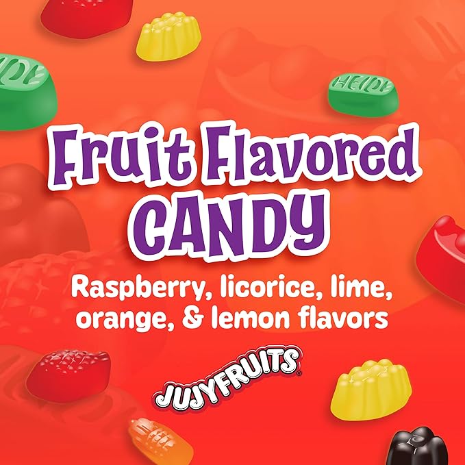 Wonka Jujyfruits Gummy candy Assorted Gummy Candy 5 Ounce Theater Candy Boxes (Pack of 12)