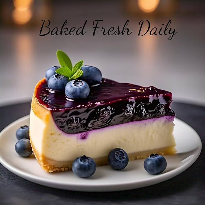 ANDY ANAND CHOCOLATIER Sugar Free Luxurious Blueberry Cake 9 Handcrafted Delicious &amp Moist Perfect for Celebrations 2.8 lbs