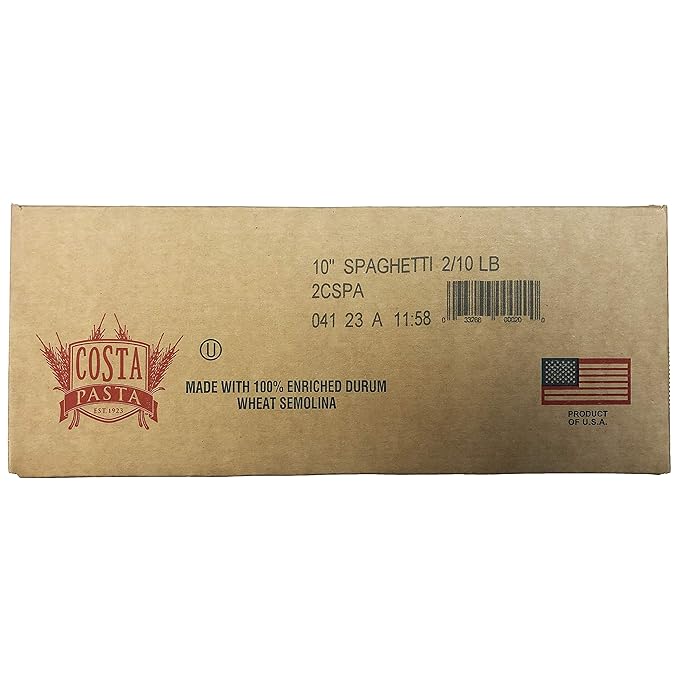 Costa 10 Spaghetti 2/10lb bags