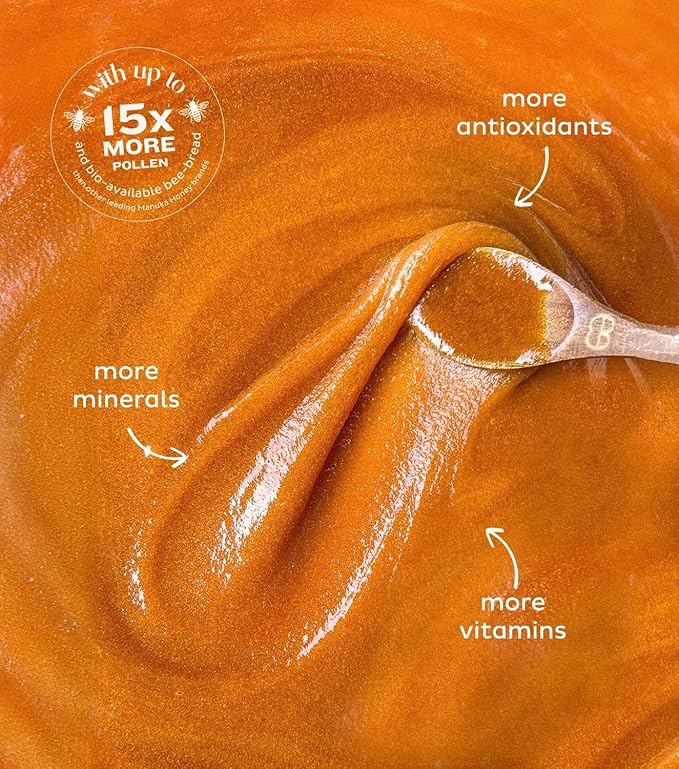 Steens Manuka Honey - MGO 515+ - Pure &amp Raw 100% Certified UMF 15+ Manuka Honey - Bottled and Sealed in New Zealand - 7.9 oz Jar