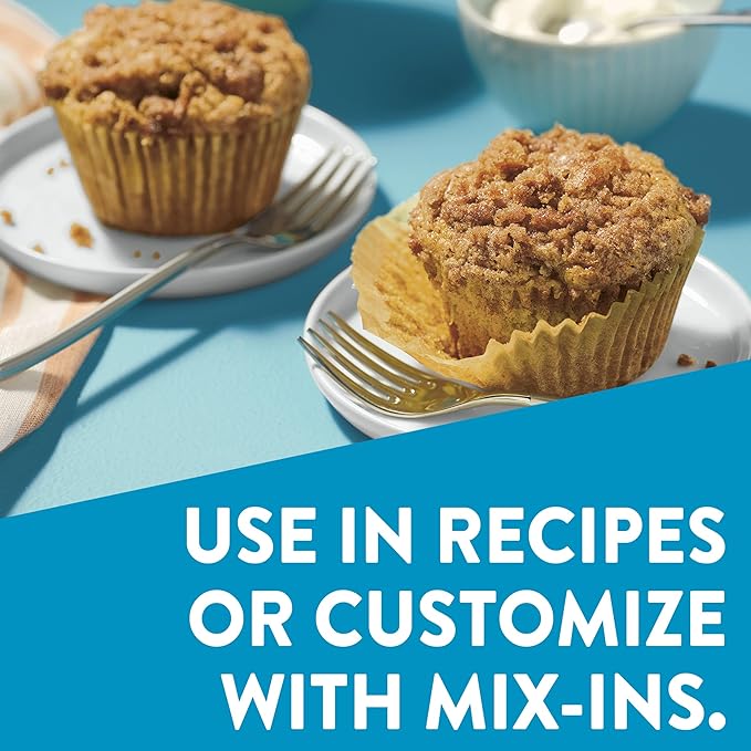Krusteaz Gluten Free Cinnamon Swirl Crumb Cake &amp Muffin Mix 20 oz Boxes (Pack of 8)