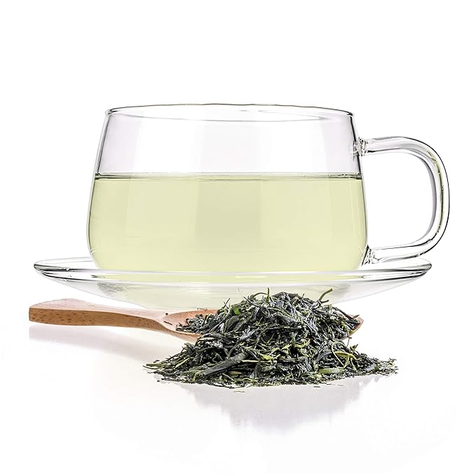Tealyra - Gyokuro Ureshinocha - Finest Hand Picked - Best Japanese Green Loose Leaf Tea - Caffeine Level Medium - 200 (7-ounce)