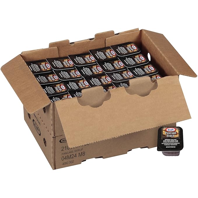 Kraft Table Syrup (2oz Packets Pack of 80)