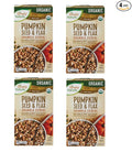 4-PACK Organic Pumpkin Seed &amp Flax Granola Cereal 11.5 oz
