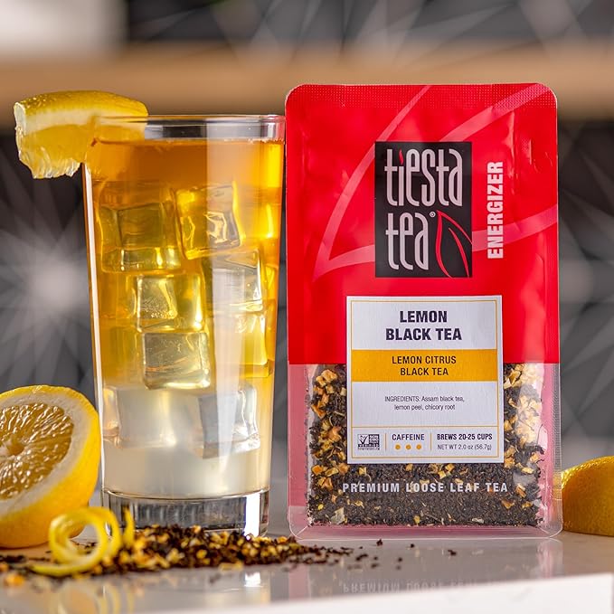 Tiesta Tea - Summer Mocktail Kit Loose Leaf Premium Gift Box 3 Pouches Caffeinated Make Hot &amp Iced Tea Set with Green White &amp Black Brews 25 Cups per Bag