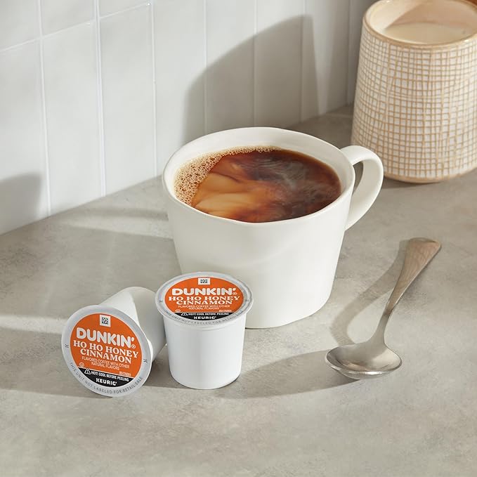 Dunkin’ Ho Ho Honey Cinnamon Flavored Coffee 60 Keurig K-Cup Pods