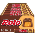 ROLO Rich Chocolate Caramels Candy Rolls 1.7 oz (18 Count)