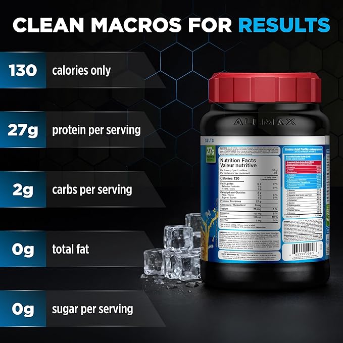 ALLMAX ISOFLEX Chiller Pure Whey Isolate Protein Powder – Gluten Free Low Lactose Sugar-Free – High-Protein Clean Keto-Friendly Workout Supplement Women and Men | Citrus Peach Sensation 2lb