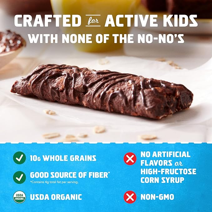 CLIF Kid Zbar Protein Chocolate Chip Chocolate Mint &amp Cookies 'n Creme Value Pack with Zbar Chocolate Brownie - 48 Count