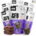The GFB Fudge Brownie Cookie Protein Bites - Allergen Friendly &amp Nut Free - Gluten Free Plant Based Non GMO Sustainably Made – Ridiculously Tasty Healthy Protein Energy Balls 4 oz (6 Count)