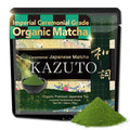 Kazuto Imperial Ceremonial Grade Matcha Green Tea Powder - Premium First Harvest Single Origin USDA Organic Gluten-Free Vegan 100% Pure Unsweetened No Additives from Shizuoka 1.06oz