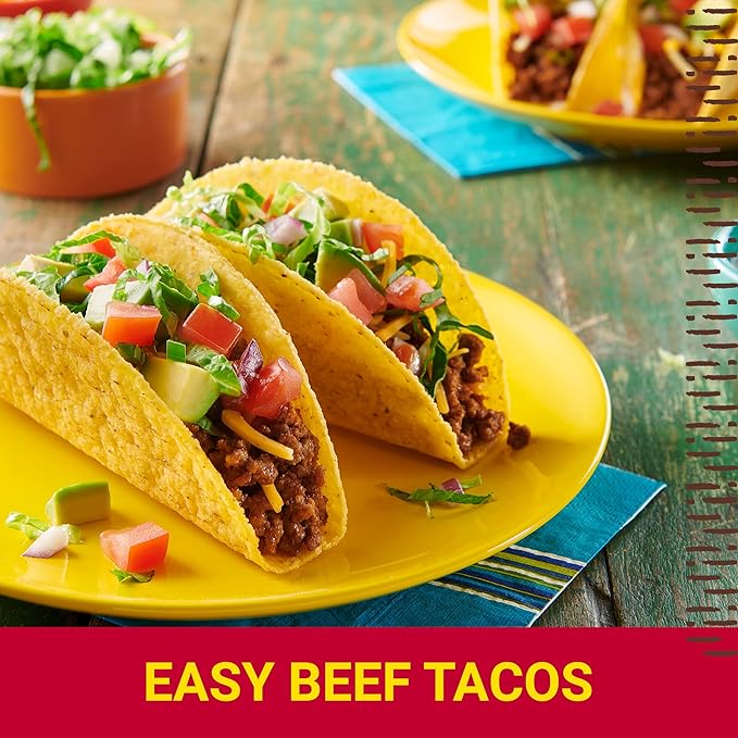 Old El Paso Mild Taco Seasoning Mix Gluten Free 1 oz (Pack of 32)