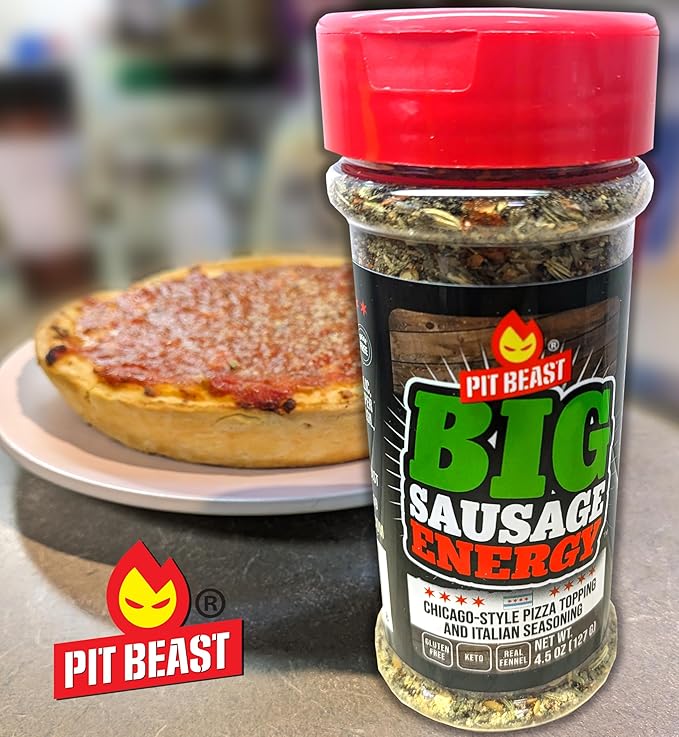 Italian Seasoning Bundle - Pizza Night and Pasta Night Spice Blends - Ultimate Bundle - Pit Beast - Garlic AF and Big Sausage Energy - VEGAN - NO JUNK!