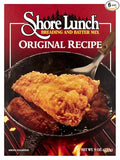 Shore Lunch Fish Breading &amp Batter Mix Original Recipe 9 Ounce Box of Breading &amp Batter Mix (Pack of 6)