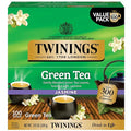 Twinings Green Tea with Jasmine Individually Wrapped Bags 100 Count (Pack of 1) Fragrant Floral Scent Caffeinated Enjoy Hot or Iced 100 Teabags
