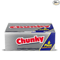 Chunky Milk Chocolate with Peanuts and Raisins Individually Wrapped Candy Bar Share Pack 2.5.oz each Bulk 24 Pack