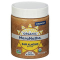 MaraNatha Organic Crunchy Raw Almond Butter 12 Ounce Jar
