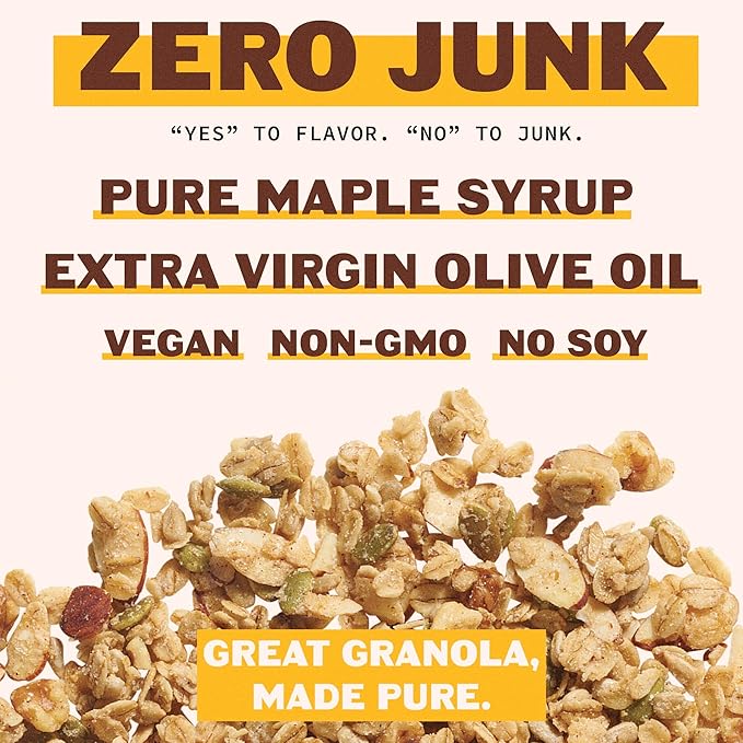 Hudson Henry OG Granola for Yogurt Snacking &amp Cereal | Gluten Free with Nuts and Seeds | Cashew Granola Non-GMO Small Batch Baked | 3 x 12 oz Bags