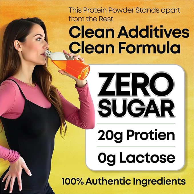 XMafia - Clear Whey Protein Isolate Powder – 20g Protein + Collagen Peptides 30 Servings Zero Sugar Refreshing Light Protein Drink Water Whey Powder Protein Shake Lactose Free – Tropical