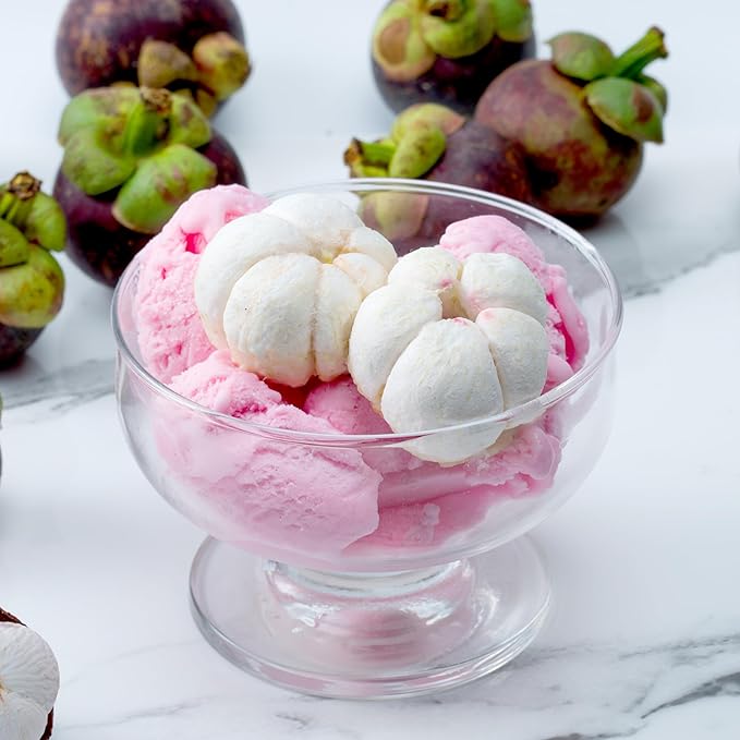 Thappy Fruit Freeze-Dried Mangosteen - No Additives Oil-Free No Sugar Added 100% Pure Mangosteen 0.53oz (Pack of 3)