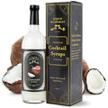 Liquid Alchemist Coconut Syrup for Drinks - Real Ingredients Make our Cream of Coconut Syrup a Perfect Pina Colada Drink Mix - Non-GMO &amp Vegan (25.4 oz)