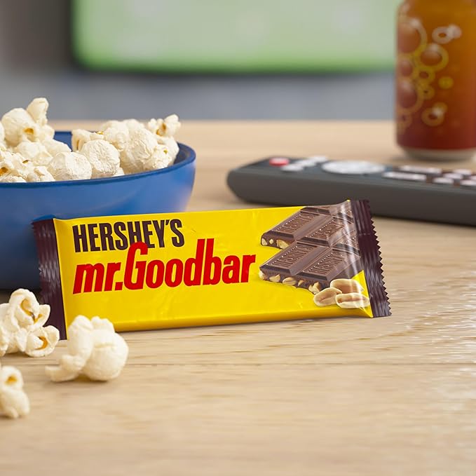 HERSHEY'S MR. GOODBAR Chocolate with Peanuts Candy Bars 1.75 oz (36 Count)